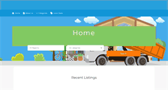 Desktop Screenshot of cheapdumpsterforrent.com
